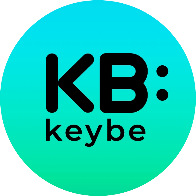 Mi Keybe - Keybe Logo Dark