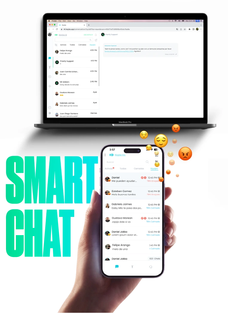 Keybe KB - Smart Chat - mobile