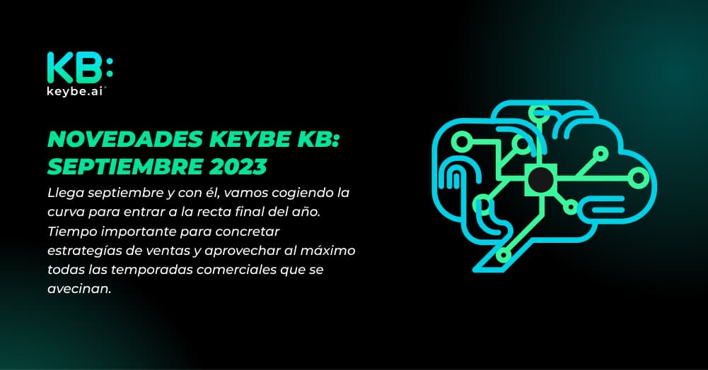 Novedades Keybe KB: - Septiembre 2023