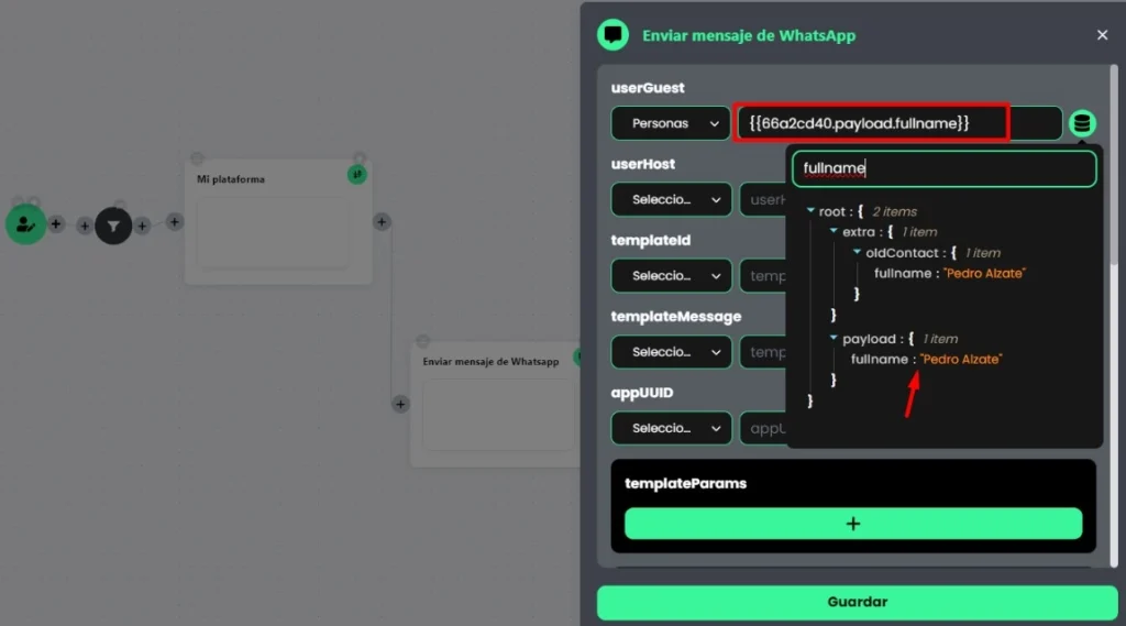 Al crear o modificar un usuario se sincroniza con plataforma externa HTTP