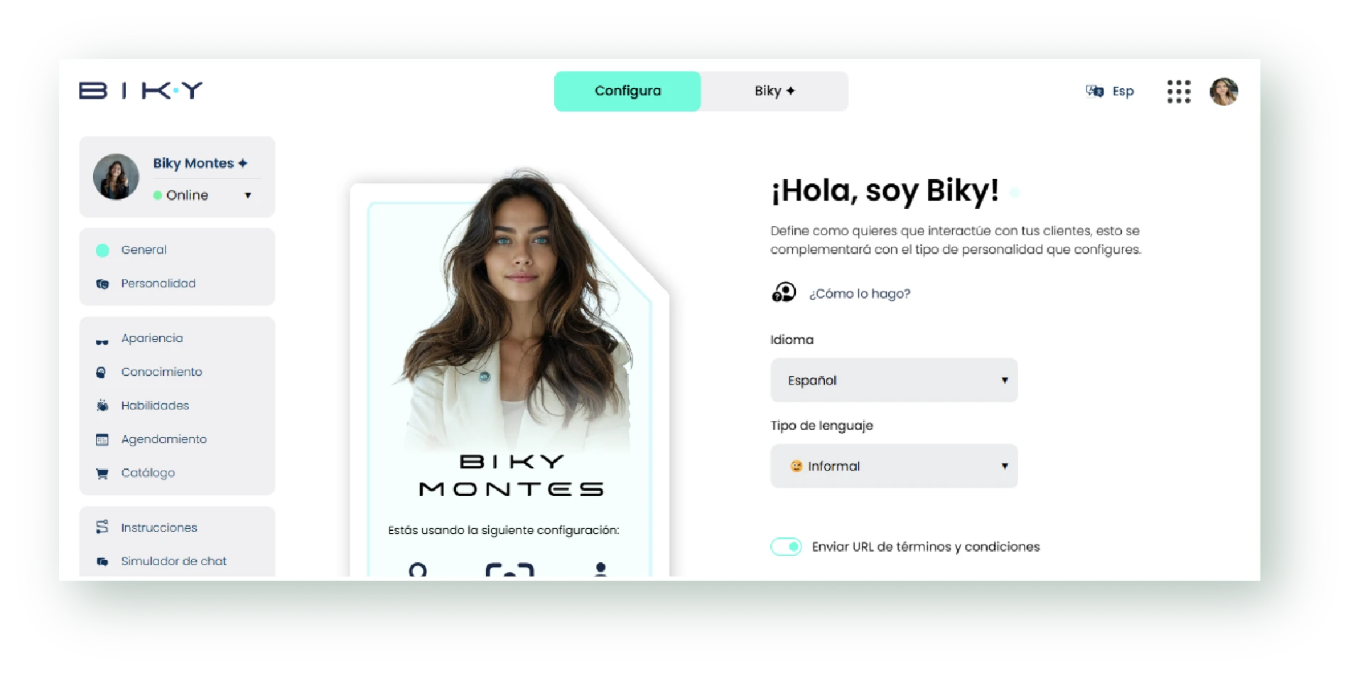 ¿Ya conocías la nueva interfaz de mi App? Espero que hayas notado el cambio de look de mi App, porque lo hicimos para que te sientas más a gusto utilizándola.